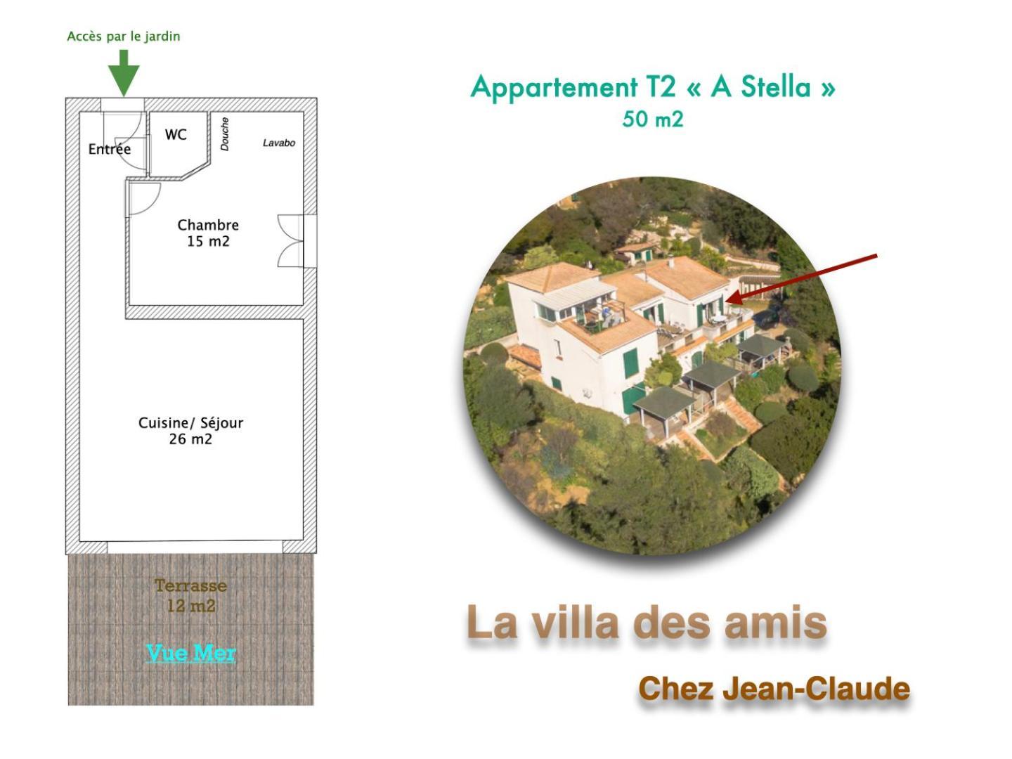 Chez Jean Claude La Villa Des Amis Olmeto  Buitenkant foto