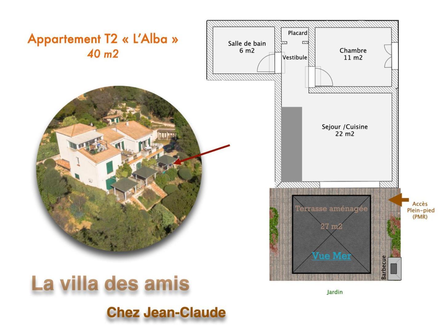 Chez Jean Claude La Villa Des Amis Olmeto  Buitenkant foto